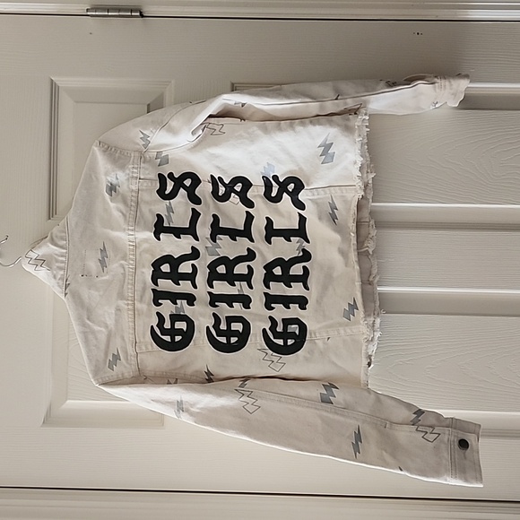 Denim crop jacket - Picture 4 of 9